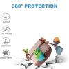 [2 Pack] TSVSXS Silicone Korok Case Compatible with AirPods 3rd Generation with Keychain, Cute Anime Cartoon Yahaha Protective Case Cover for Kids view 4