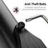 CITYWAY Waterproof Bike Mount for AirTag, Hidden Under Bottle Cage | M5 Black Security Screws | Light Weight, Inconspicuous Security (2 Pack-Black) view 2