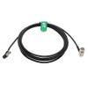 HangTon 6G SDI Cable High Density for Blackmagic Micro Studio Camera 4K G2 ATEM, Video Assist 4K 5" Monitor, Right Angle HD Micro BNC to BNC Male, 4096x2160p@30 Video 2M view 2