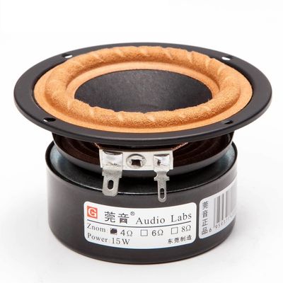 INTCHE 2PCS/LOT Full Range Frequency Speaker 3 Inch Unit Tweeter Medium and Bass Driver Repair DIY Home Theater (Color : 4OHM)