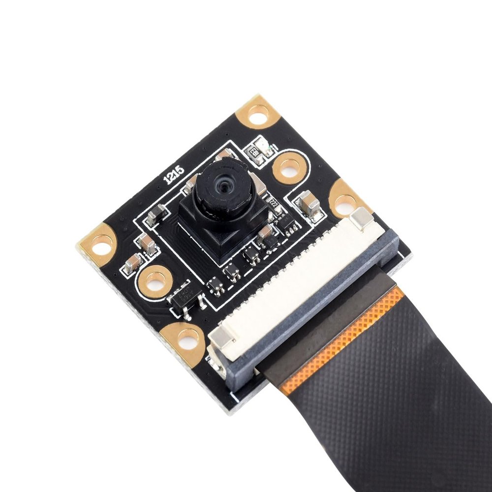 Waveshare IMX219 Camera Module, Compatible with Raspberry Pi 5, 8MP, MIPI-CSI Interface, 120 FOV, Comes with Pi5 CSI Flexible Cable 200mm, 32802464 Resolution