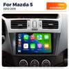 MekedeTech Android Car Stereo for Mazda 5 2010 2011 2012 2013 2014 2015 Head Unit,1280 * 720 Resolution Touch Screen Upgrade with 4G LTE Wireless CarPlay/Android Auto,8 core 2+32G view 3