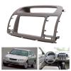 Radio Fascia, Car Stereo Radio Fascia, 2Din Car Stereo Radio Fascia CD Dashboard Panel Frame ABS Replacement for CAMRY 20002003 view 3
