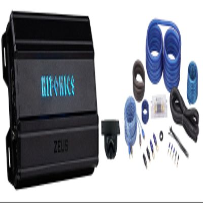 Audiosavings Bundle: (1) Hifonics ZD-1950.1D Mono Amplifier Bundle with (1) Rockville RWK21 2 Gauge Installation Kit (2 Items)