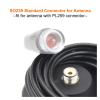 AJOHBM M5-PL259 Diameter 12CM ma~net 5M Feeder Cable PL259 ma~net Mount Car Antenna Base Compatible with Car Radio KT-8900 KT8900 BJ-218 view 3