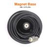 AJOHBM M5-PL259 Diameter 12CM ma~net 5M Feeder Cable PL259 ma~net Mount Car Antenna Base Compatible with Car Radio KT-8900 KT8900 BJ-218 view 4