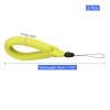 PATIKIL Floating Wrist Straps, 2Pcs Neoprene Waterproof Lightweight 250g Buoyancy Wristband Strap for Underwater Camera Swimming Snorkeling, Fluorescent Green view 2