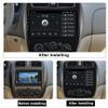 MekedeTech Android Car Radio Navigation for Mazda 323 BJ 2000 2001 2002 2003 Head Unit Replacement,Touch Screen Upgrade w/Wireless CarPlay/Android Auto,4 core 2+32G view 2