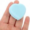 SOLUSTRE Heart Shaped Macaron Lens Cleaning 4pcs Phone Screen Cleaner Glasses Eye Glass Screen Wipers Random Color view 2