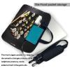 Ogniwo Japanese Sushi Black 15.6-Inch Laptop Or Tablet,Durable And Water-Repellent Fabric,Messenger Shoulder Bag view 3