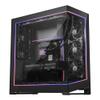 Phanteks NV9 Premium DRGB Kit, 4X D/A-RGB LED modules for NV9 Outer Frame, 1x D/A-RGB Power hub Included (Black) view 1