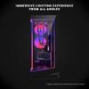 Phanteks NV9 Premium DRGB Kit, 4X D/A-RGB LED modules for NV9 Outer Frame, 1x D/A-RGB Power hub Included (Black) view 4