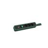BACHMANN Primo 2 3xUTE 1x Switch with Loop 2.0 m CEE7/7 RAL6028 view 1