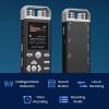 ESCYTEGR 80GB Digital Voice Activated Recorder 1536KBPS Audio Voice Recorder with Playback Recording Device Dictaphone Sound Tape Recorder with Password Protection for Lectures,Meetings view 3