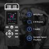ESCYTEGR 80GB Digital Voice Activated Recorder 1536KBPS Audio Voice Recorder with Playback Recording Device Dictaphone Sound Tape Recorder with Password Protection for Lectures,Meetings view 4