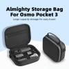 Portable Waterproof Hard Carrying Case Compatible with DJI Osmo Pocket 3 Creator Combo,Protective Travel Storage Bag PU Shoulder Cross Bag Backpack for DJI osmo Pocket 3 Accessories view 2