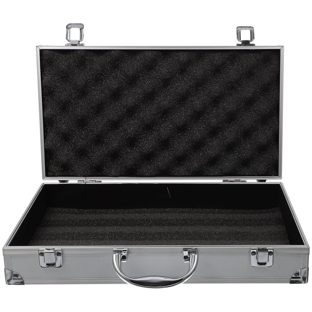 Homoyoyo Aluminum Alloy Tool Case Multifunctional Storage for Medicines Tools Accessories Capacity Organizer for Home Office Travel More Durable Lightweight Design