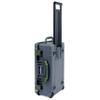 ColorCase Pelican Air 1535 Carry-on Case Graphite - Medium Size Waterproof (Empty) - OD Green Handles & Latches view 4