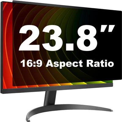 Pozlle [5 Pack] 23.8 Inch Computer Privacy Screen Shield for 16:9 Widescreen Desktop Monitor - Anti-Glare Blue Light Privacy Filters and Anti Spy Privacy Screen Protector Film