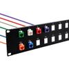 InstallerParts Blank Panel for Keystone Jack, 2U, 24 Port, 1 Pack view 3