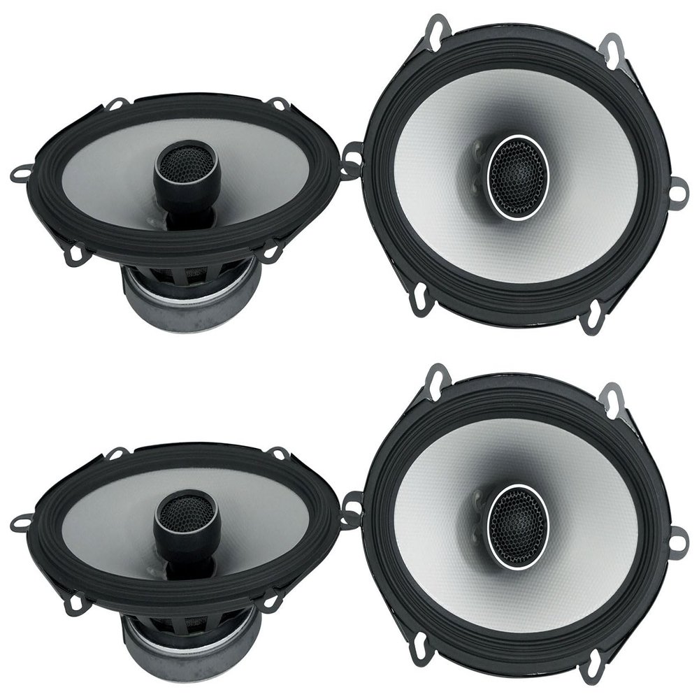 Audiosavings Bundle: (2) Pair Alpine S2-S68 75w RMS 5x7/6x8 Type-S Series 2-Way Coaxial Car Speakers