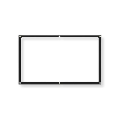 The Perfect Part Projector Screen - Portable Projector Screen with 6 Hooks, Foldable Screen for Projector, Indoor & Outdoor Screens for Movies, Video Projection Screens for Home Party & Office