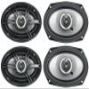 Audiosavings Bundle: (2) Pair Crunch CS693 6x9 Car Audio 3-Way Speakers 400 Watts Max view 1