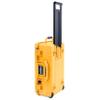 ColorCase Pelican Air 1535 Carry-on Case Yellow - Medium Size Waterproof Case with Gray Padded Microfiber Dividers & Convoluted Lid Foam - Yellow Handles & Latches view 2
