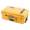 ColorCase Pelican Air 1535 Carry-on Case Yellow - Medium Size Waterproof Case with Gray Padded Microfiber Dividers & Convoluted Lid Foam - Yellow Handles & Latches view 3