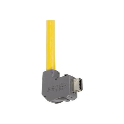 HARTING 09451812588XL, Plug Connector, 10pos, Pos 3/8: NC, IDC Term, Right Angle, ix Industrial 10A-1 Plug A3-I22