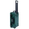 ColorCase Pelican Air 1535 Carry-on Case Trekking Green - Medium Size Waterproof Case with Pick & Pluck Foam & Mesh Lid Organizer - Black Handles & Latches view 3