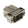 HARTING 09670500443, D-sub metalized Hood, 50pole, with Short Locking Screws, 4-40UNC view 1