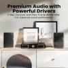 Edifier R1380DB Active Bluetooth Bookshelf Speakers - Optical/Coaxial Input - 2.0 Wireless Studio Monitor Speaker - 42W RMS (White) view 3