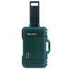 ColorCase Pelican Air 1535 Carry-on Case Trekking Green - Medium Size Waterproof Case with Pick & Pluck Foam & Mesh Lid Organizer - Blue Handles & Latches view 2