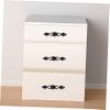 Veemoon 2pcs Vintage Cabinet Pulls Elegant European Style Wardrobe Handles for Dresser Cupboard and Furniture Easy to Install Antique Finish -Dull view 3