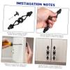 Veemoon 2pcs Vintage Cabinet Pulls Elegant European Style Wardrobe Handles for Dresser Cupboard and Furniture Easy to Install Antique Finish -Dull view 4