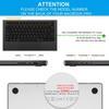 CaseBuy Palm Rest Protector Vinyl Skin Stickers(3 in 1) for 2025 2024 2023 MacBook Pro 14 inch M5 M4 M3 Pro/Max A3434 A2918 A2992 A3401 A3112 A3185 with Touch-ID Scratch-Resistant Cover -Space Black view 2