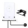 FANRTE for Starlink Router Wall Mount Kits Bracket for Starlink V2 Mesh Wi-Fi Router Mount,3/4 inch Wall Hole Ethernet Cable Grommet Feed Through Bushings for Starlink Masonry Routing Kit view 1