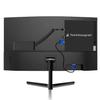TechMagnet All in one Desktop Computer,Cheetah 4,Intel Core i5 4th Gen,8GB DDR3,120GB SSD,New 24 inch Curved Display,MTG RGB Keyboard Mouse,RGB Speaker,Webcam,USB Wi-Fi,Windows 11(Renewed) view 3