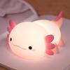 OkiyiD Axolotl Gifts, Cute Axolotl Night Light for Kids, Animal Silicone Nursery Night Lamp, Cute Room Decor Night Light for Kids Girls Boys Birthday Christmas Gifts view 1