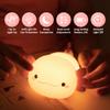 OkiyiD Axolotl Gifts, Cute Axolotl Night Light for Kids, Animal Silicone Nursery Night Lamp, Cute Room Decor Night Light for Kids Girls Boys Birthday Christmas Gifts view 3
