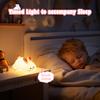 OkiyiD Bunny Lamp,Big Face Rabbit Night Light for Kids, Cute Easter Bunny Gifts, Kawaii Nursery Bedroom Decor, Rechargeable Silicone LED Squishy Night Light view 3