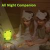 OkiyiD Frog Night Light for Nursery, Rechargeable Dimmable Bedside Lamp with Touch Control(ABS+SIL), Portable Kids Gift for Girls, Boys, Babies view 4