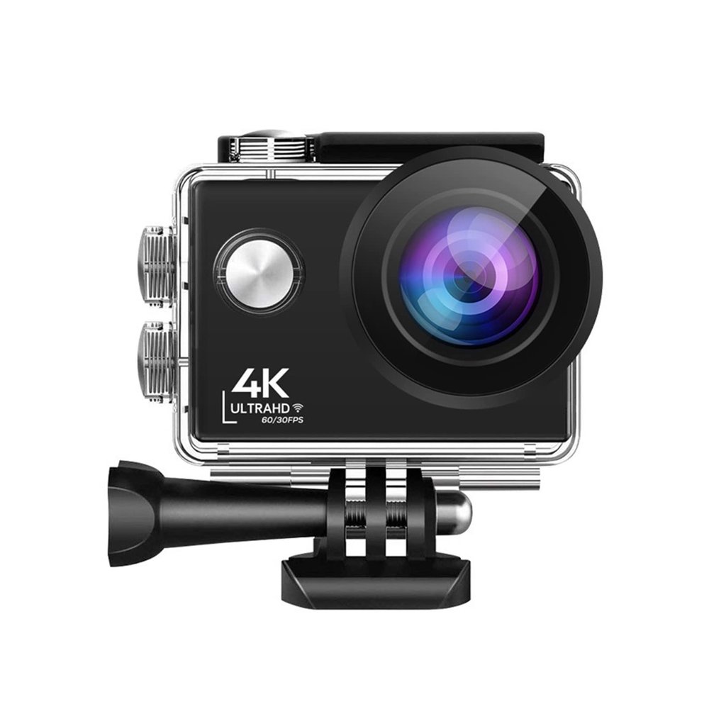 Action Camera 4K Waterproof Sports Camera Outdoor Camera WiFi Remote Control Aerial Photography Extreme Sports Camera Helmet Camera Vlogging Camera