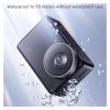 Action Camera Action Camera 4K 60FPS WiFi Remote Control 1300mAh Battery 10m Waterproof Body Black Vlogging Camera (Bundle : Option 5 Color : Black) (Black Standard) view 2