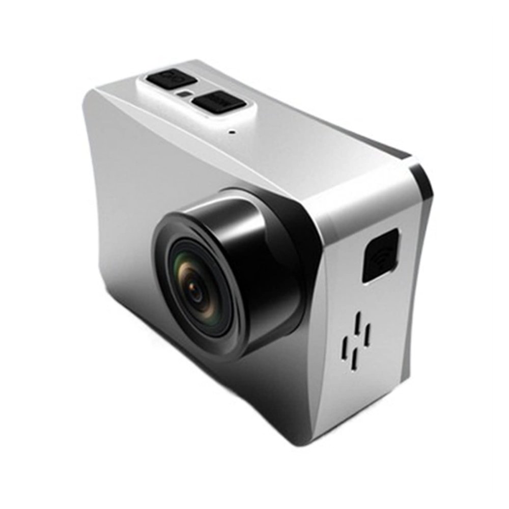 Action Camera 4K Ultra-high-Definition Sports Camera WiFi Remote Outdoor Waterproof Sports DV Camera Vlogging Camera (Color : Silver Grey) (Silver Grey)