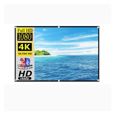 3D Screen Large Screen 250inch 4:3 3D Silver Projection Screen for for Home Party Backyard Stadium Park Outdoor (Color : 0 Size : 120 inch) (100 inch)