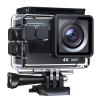 Action Camera 4K 50FPS Sports Camera Touch Screen 4X Zoom with 20MP EIS Multiple Accessories 40M Waterproof Underwater Camera Remote Control Vlogging Camera view 1