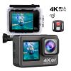 Action Camera 4K Waterproof Sports Camera Video Camera 4K60FPS Waterproof Camera Sports DV Camera Riding Helmet Camera Vlogging Camera view 2