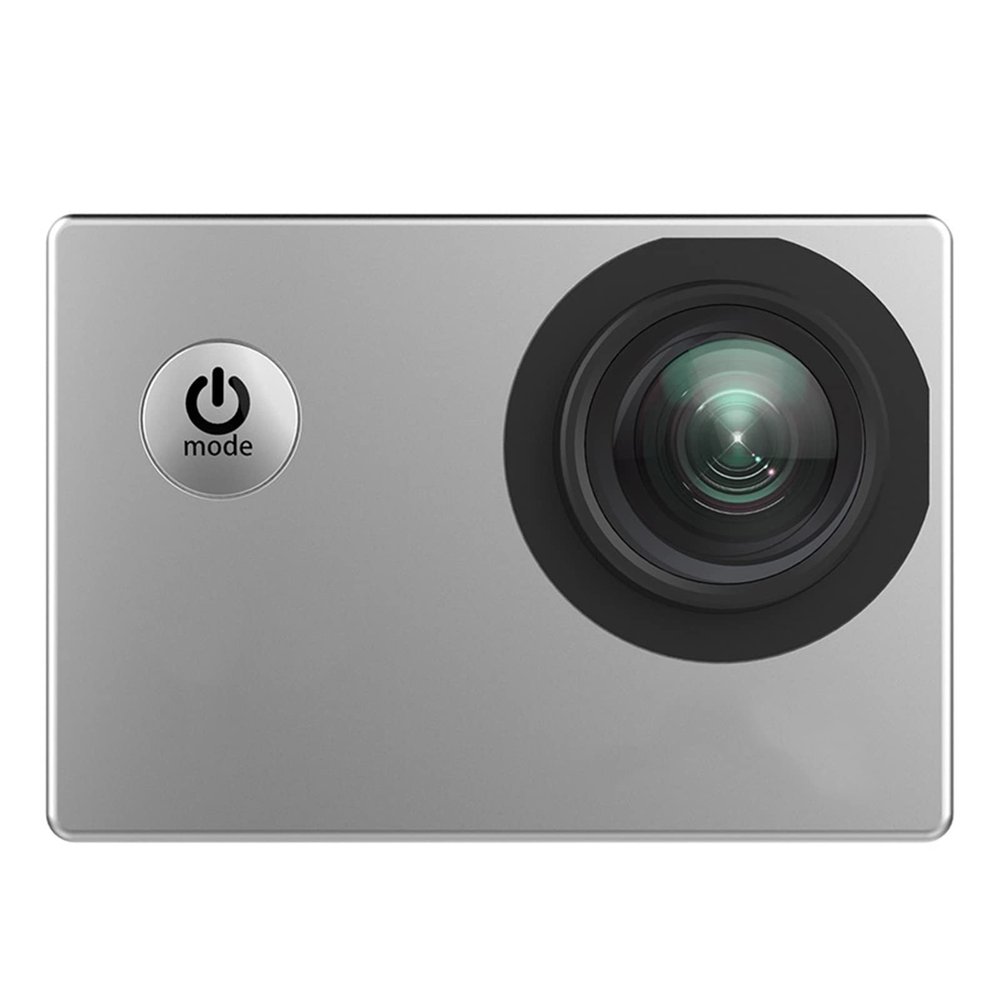 Action Camera WiFi 4K Action Camera 4K 30FPS Full HD WiFi 2.0LCD Screen Diving 30M Waterproof Sports DV Cam Vlogging Camera (Color : WiFi Black Model : Standard) (WiFi Silver Standard)